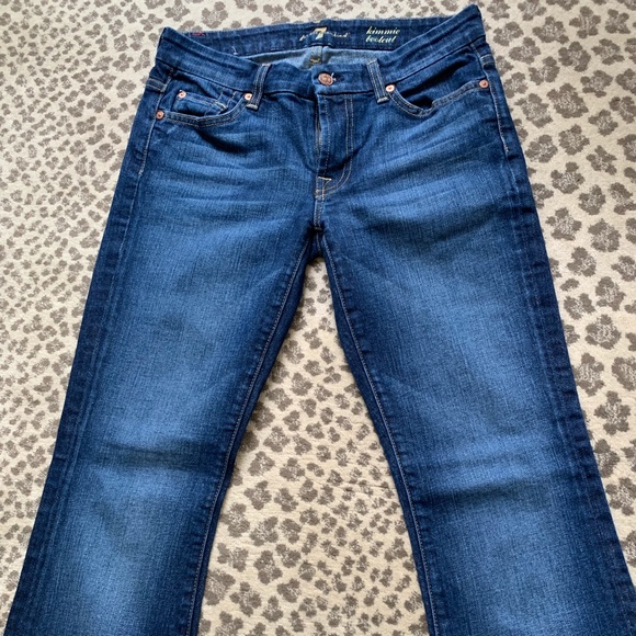 7 For all mankind Kimmie bootcut jeans size 27 - Picture 4 of 6